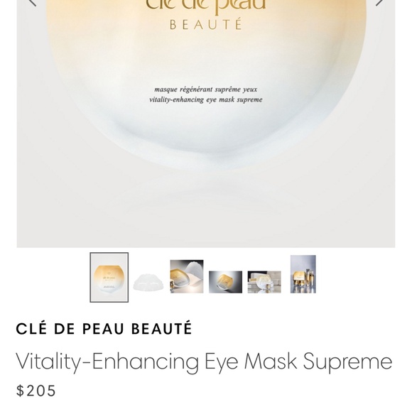 Cle De Peau Eye mask x 2 piece - Picture 2 of 2